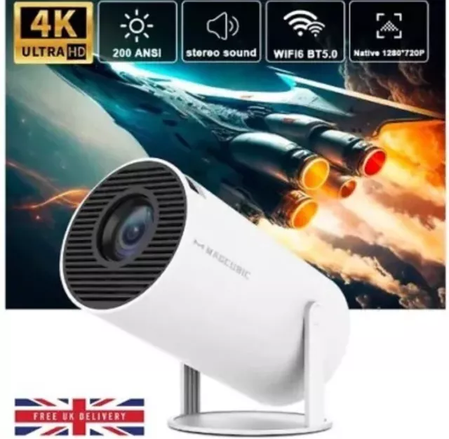 magcubic android 11 4k projector dual