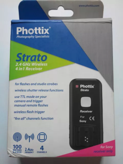 Phottix 2.4 GHz Wireless 4 in 1 Receiver