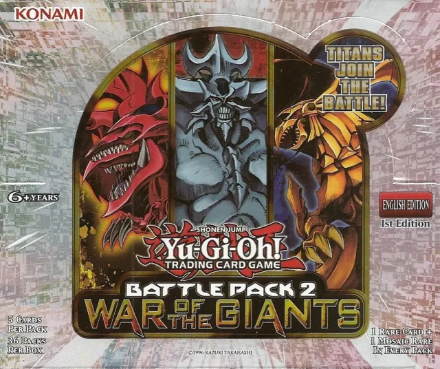 Battle Pack 2 War Of The Giants Yu-gi-oh Cards BP02-EN172-200 Take Your Pick New