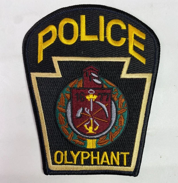 OLYPHANT BOROUGH POLICE Lackawanna County Pennsylvania Patch H3 29.99