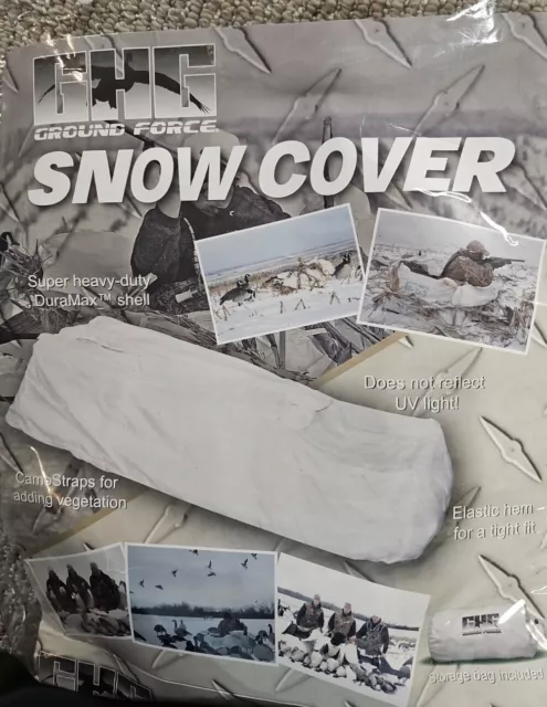 SNOW COVER GROUND FORCE LAYOUT BLIND WITH STORAGE BAG Open Bag Unused