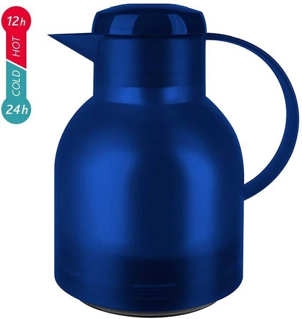 2 pezzi caraffa isolante Emsa EMS SAMBA bl-met/trans piccoli elettrodomestici 504231 EMS