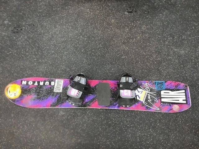 VINTAGE 90-91 BURTON Craig Kelly Air Snowboard with Bindings