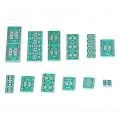 Prototypenplatine Platte 35Pcs SMT-auf-DIP-Adapter Universal 7