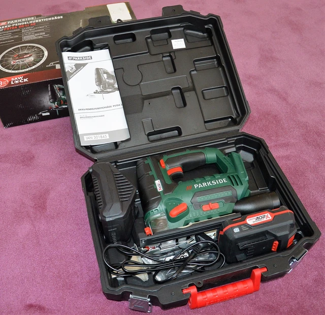 Seghetto Alternativo Parkside 20V Senza Batteria - Sega Elettrica 2in1 Con Metro E Lama Per Fai Da Te