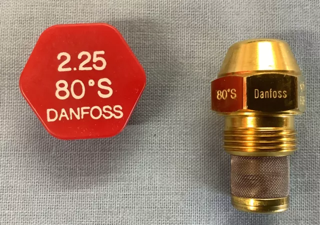 Danfoss oil burner nozzle 2.25 X 80 S Danfoss brand New F&F