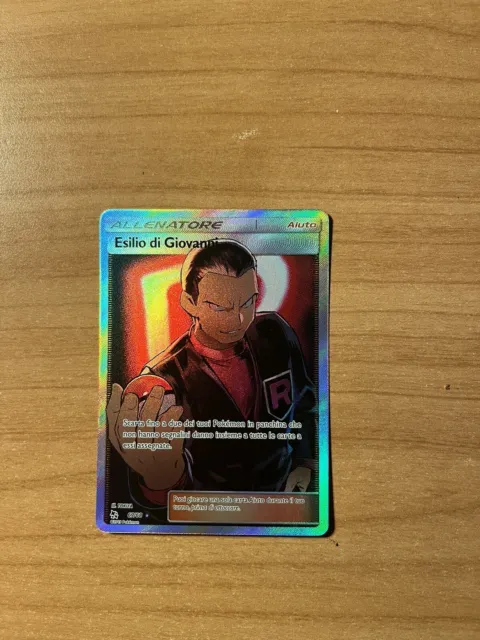 Esilio Di Giovanni ita Mint Allenatore Pokemon Destino Sfuggente Full Art