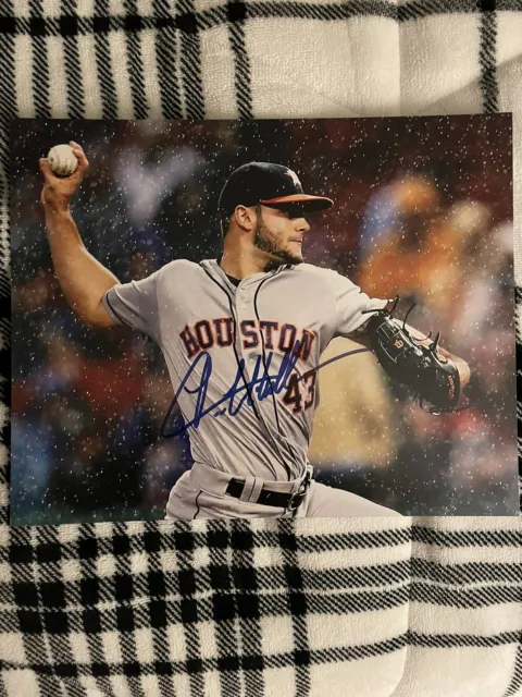 Lance McCullers Jr. Signed 8x10 Houston Astros