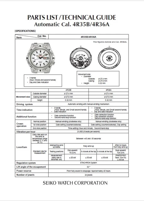 Calibre 4r35b hotsell