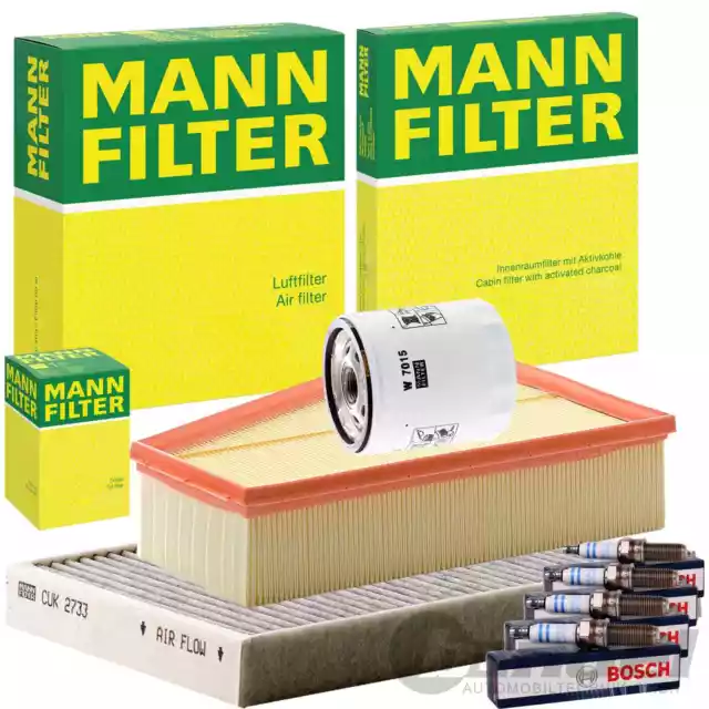 MANN FILTER INSPEKTIONSPAKET passend für 2.0 VOLVO S80 II V70 III 145+146 PS