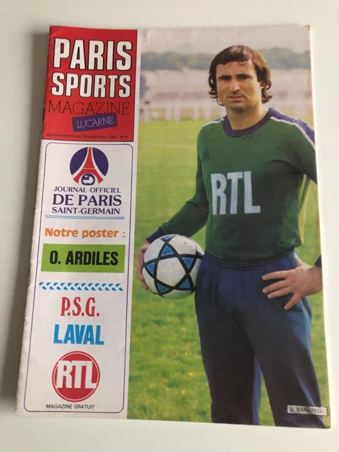 PARIS SG - 1982 - SAISON 1982/1983 - - Vidéo