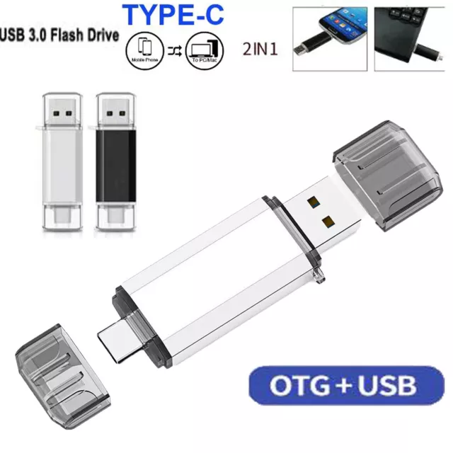 USB 3.0 Stick Typ-C OTG USB Flash Driver Speicherstick USB C 32G 64GB 128G