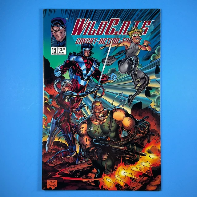 Wildcats Covert Action Teams #12 Chris Claremont & Jim Lee Image Comics 1994