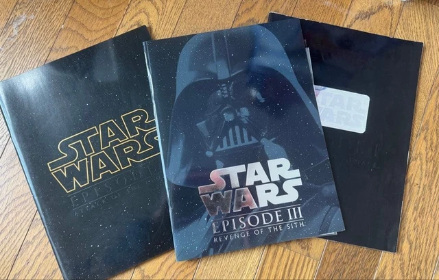 Pomplent STAR WARS EPISODE I II III Movie Pamphlet Set Special Price EUR 63,16 ...