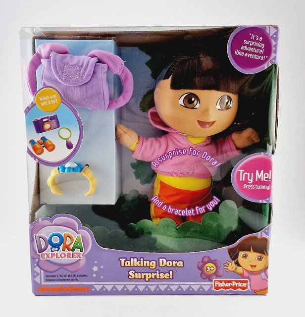 DORA THE EXPLORER Talking Dora Suprise! Doll 2010 Fisher Price *New* £49.99 PicClick UK