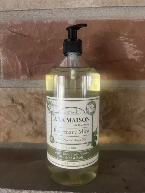 A La Maison Liquid Soap Rosemary Mint 33.8 fl.oz
