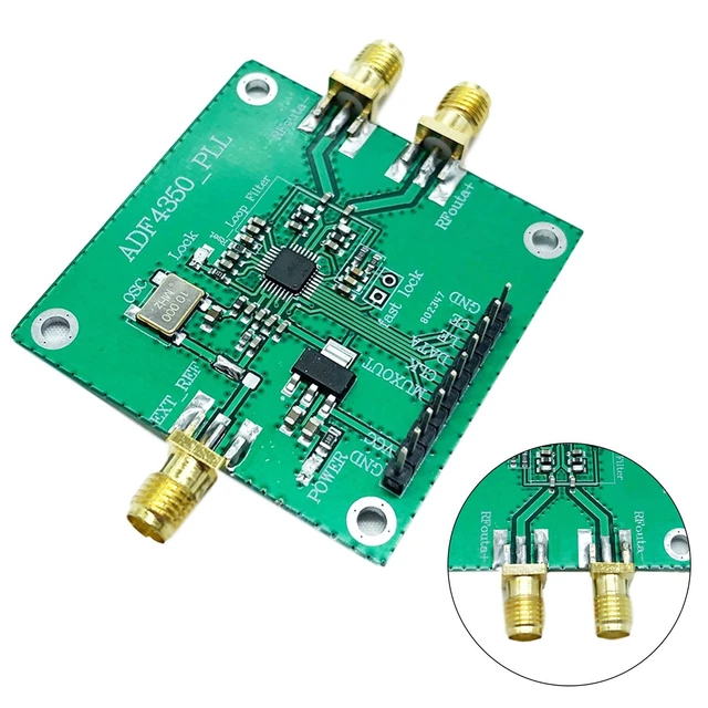 Neu Praktische Frequenzsynthesizer RF Signal Quelle Adapter Teile Phase