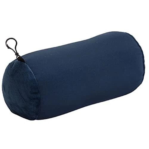 Microbead Bolster Tube Pillow Smooth Cool Touch Fabric Neck or Back Support