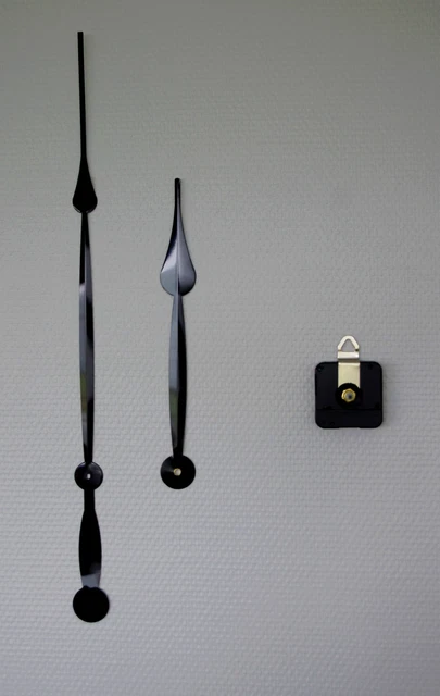Mécanisme D'horloge à Quartz Avec Balancier, Cadran épais Et Grandes Aiguilles Pour Horloge 33-45 Cm
