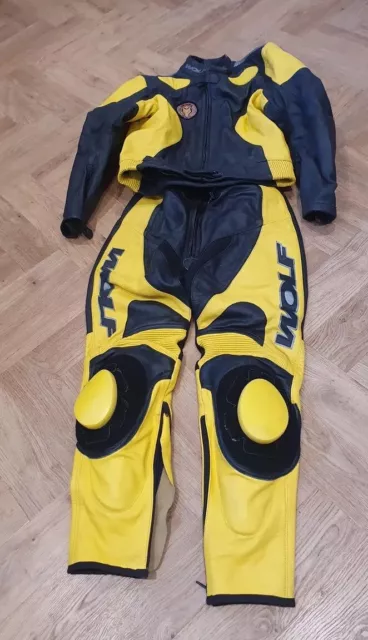 Wolf one shop piece leathers