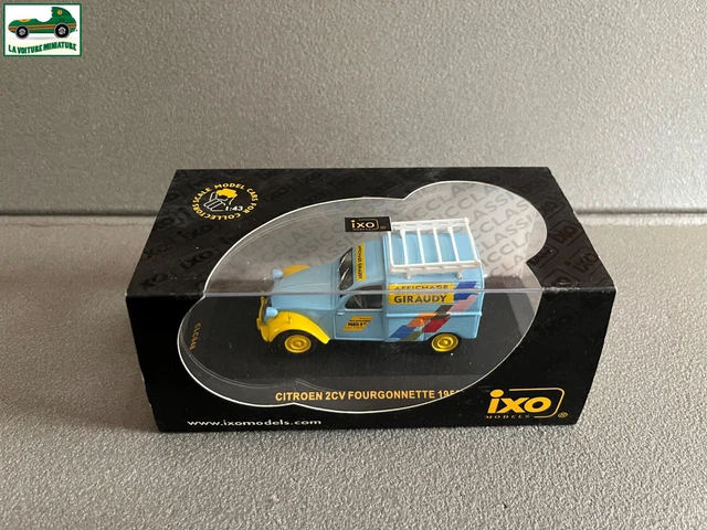 JIA JIA LAI IXO 1:43 para Citroen 2CV DALAT R Pick UP 1971 Vietnam Diecast Toys Colección Modelos de Coche Regalos