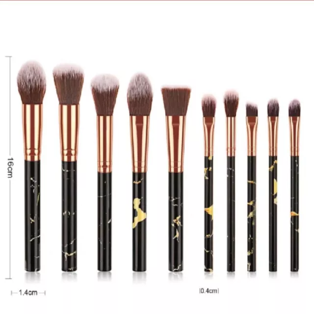 Cosmetic Applicator Kabuki Makeup Brushes Eyeshadow Contour Foundation Brush 2