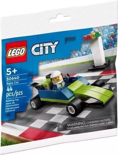 LEGO 30640 Race Car polybag City Auto corsa bag busta bustina pilota