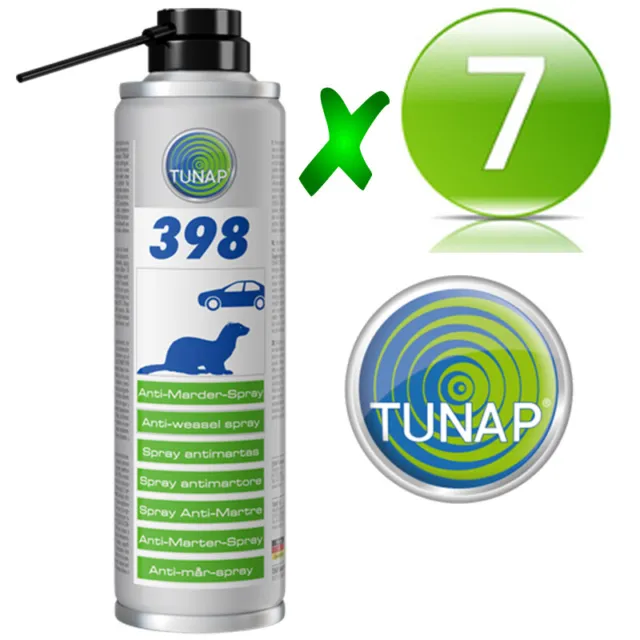 7X Tunap 398 Protezione Repellente Anti Roditore Morsi Resistente All'acqua