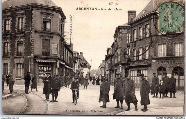 61 ARGENTAN - la rue de l'orne