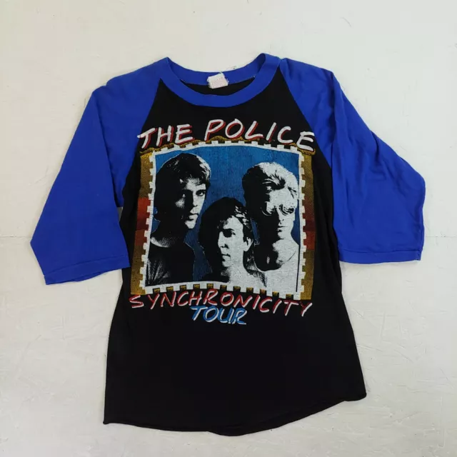 Vintage t-shirt the police synchronicity tour Raglan large fits med sting rare