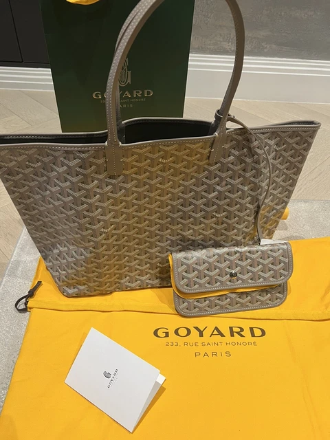 Goyard Pink And White Claire Voie Coated Canvas St. Louis GM