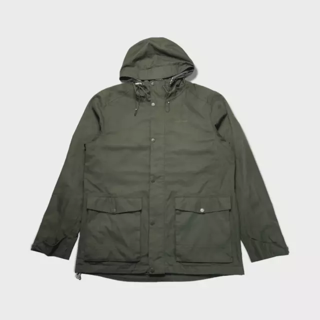 Craghoppers Aquadry Waterproof Outdoors Hooded Rain Jacket - Green - Size S