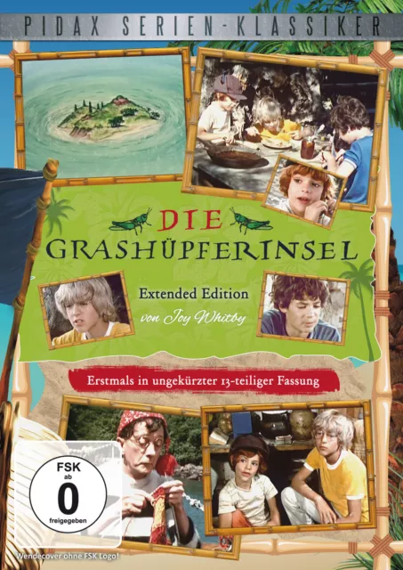 Die Grashüpferinsel *DVD 13-teilige Serie von Autorin Joy Whitby Abenteuer Pidax