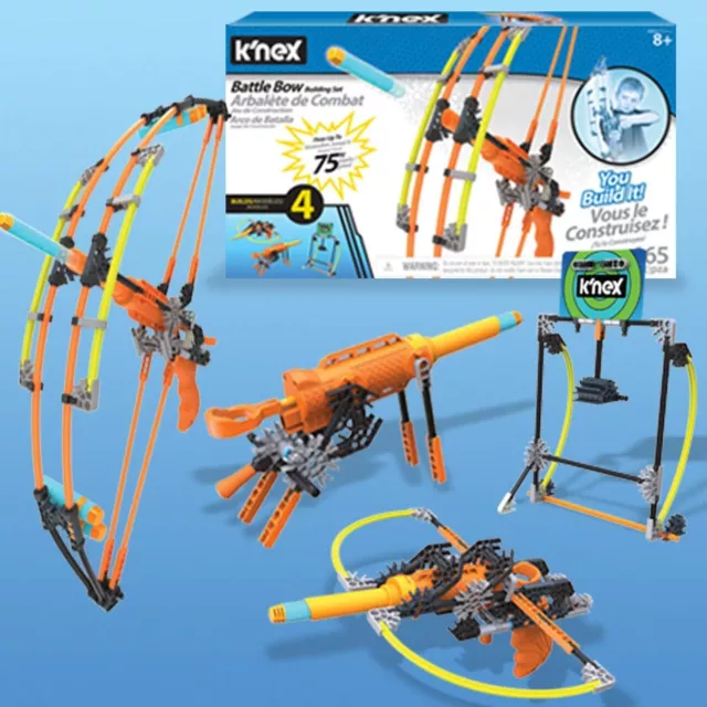 KNEX K-Force Battle Bow Building Set, Educational Toys for Boys and Girls, 165