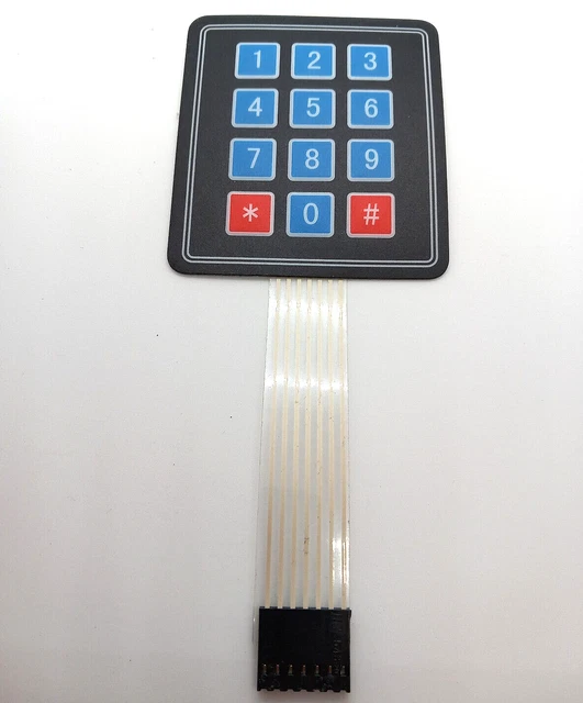 Modulo Input Per Arduino Équipements Professionnels 2PCS 4 X 3 Matrix ...