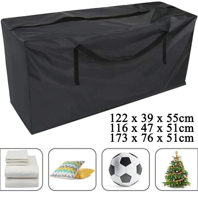 Extra Large Zipped Storage Bag Dustproof Cushion Storage Case  Outdoor Garden