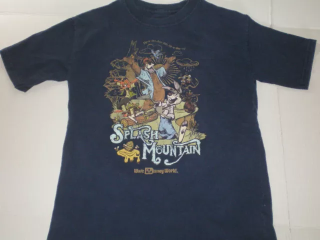 Vtg 90's Walt Disney World Splash Mountain T Shirt Song of the South Youth XL