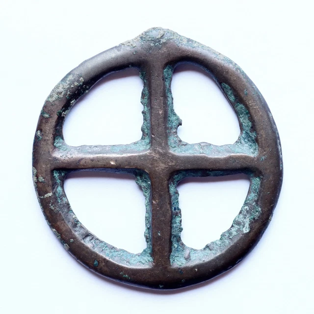 Amuleto Solar. Rueda Edad Del Bronce.