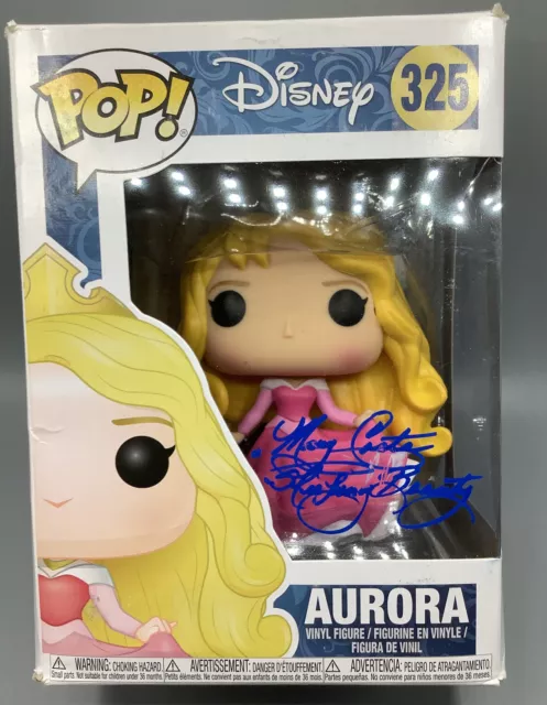 Mary Costa Signed Funko Pop Sleeping Beauty Aurora Disney Autographed Coa