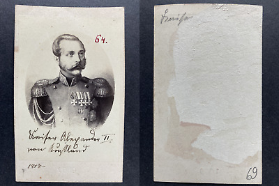 en ru Empereur de Russie Vintage albumen print CDV.Alexandre II Alexandre II 