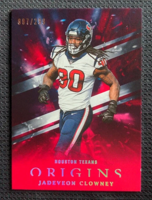 2018 Panini Origins Red #54 Jadeveon Clowney /299 Texans