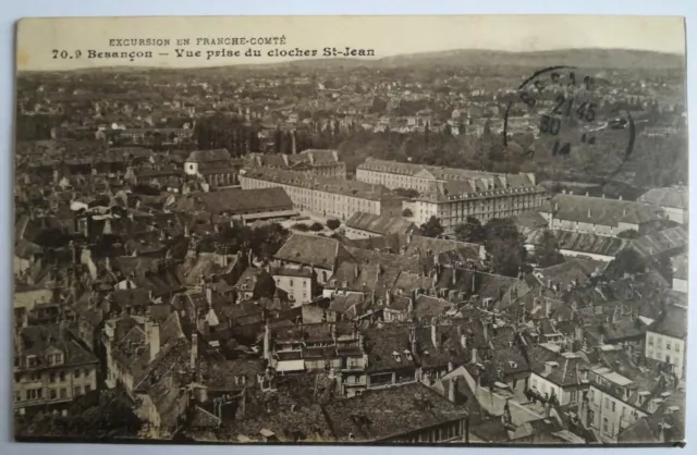 CPA Besancon Vue Prise Du Clocher St Jean 1914
