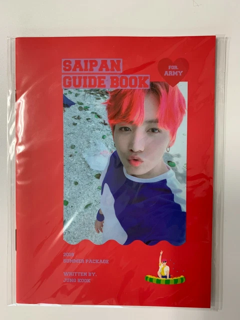 BTS SUMMER PACKAGE 2019 DVD Jungkook Random Diary Photo book, big