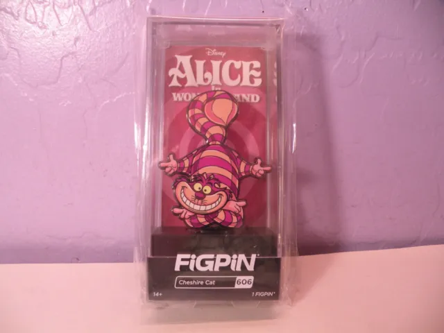 FiGPiN #606 - Disney Alice in Wonderland - Cheshire Cat Enamel Pin