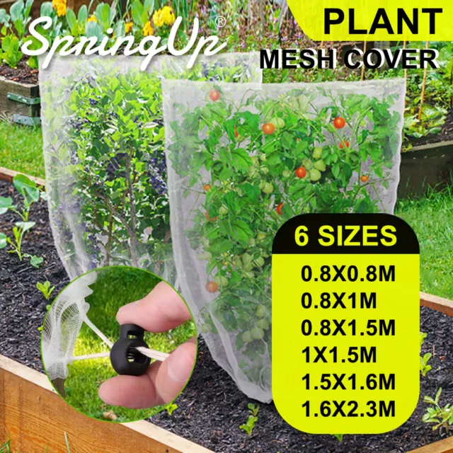 Fruit Fly Net Insect Mesh Vegetable Garden Plant Crop Protection Cover Bags AU