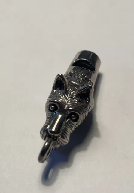 Silver Dog Whistle Vintage