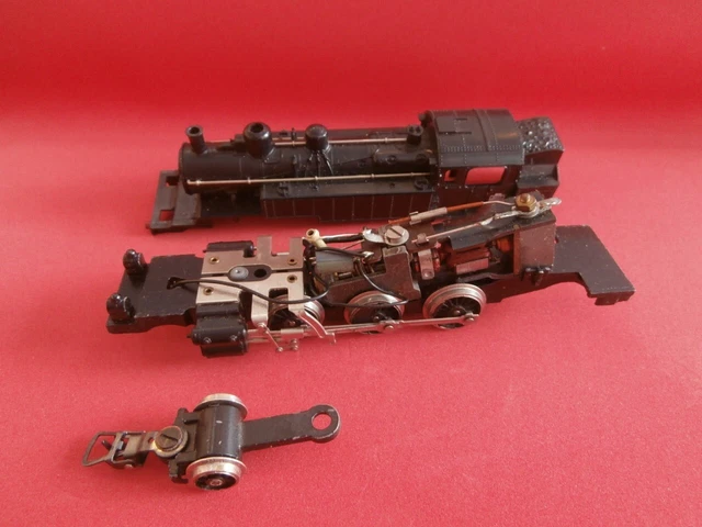 JEP – Essieux Pour Locomotive à Vapeur 131 – Échelle O (1/43) – Pièce Ancienne