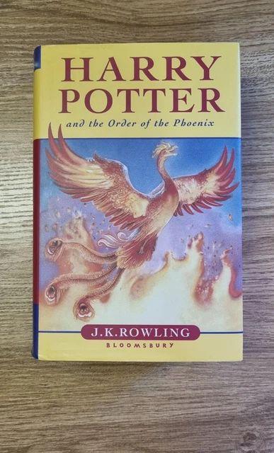 JK ROWLING HARRY Potter And The Order Of The Phoenix 1St Aus Ed Hc/Dj ...