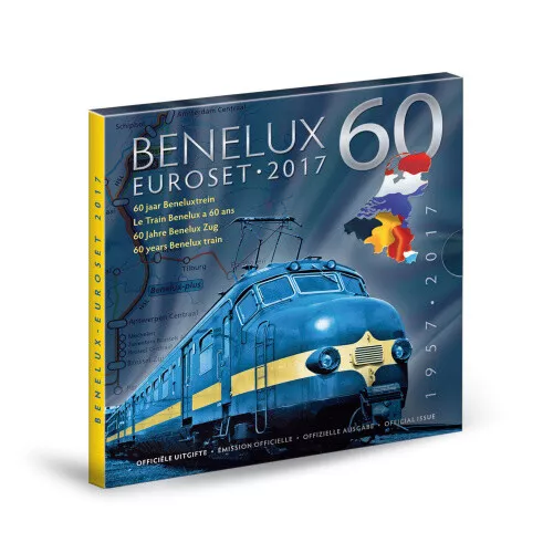BeNeLux Set: 60 Jahre Benelux-Zug Belgien B.U. 11,64 Euro 2017