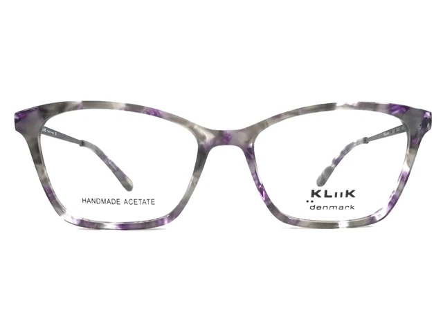 Kliik Denmark 689 S402 Tortoise Blue Cat Eye Eyeglasses Frames 48-15-135 K-689 Eyeglasses - KLiiK Denmark Authorized Retailer  main image 2